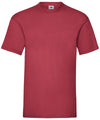 Fruit of the Loom SS030 Valueweight T — Brick Red