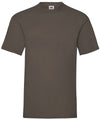 Fruit of the Loom SS030 Valueweight T — Chocolate