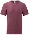Fruit of the Loom SS030 Valueweight T — Heather Burgundy