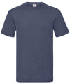Fruit of the Loom SS030 Valueweight T — Vintage Heather Navy