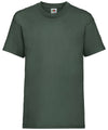 Fruit of the Loom SS031 Kids valueweight T — Bottle Green