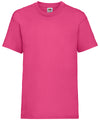 Fruit of the Loom SS031 Kids valueweight T — Fuchsia
