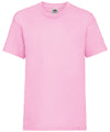 Fruit of the Loom SS031 Kids valueweight T — Light Pink
