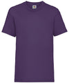 Fruit of the Loom SS031 Kids valueweight T — Purple