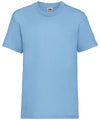Fruit of the Loom SS031 Kids valueweight T — Sky Blue