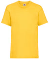 Fruit of the Loom SS031 Kids valueweight T — Sunflower