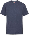Fruit of the Loom SS031 Kids valueweight T — Vintage Heather Navy