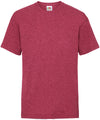Fruit of the Loom SS031 Kids valueweight T — Vintage Heather Red