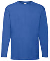 Fruit of the Loom SS032 Valueweight long sleeve T — Royal Blue