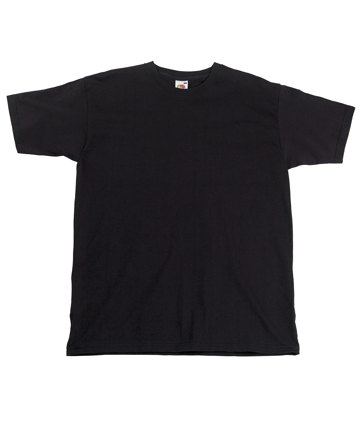Fruit of the Loom SS044 Super premium T — Black