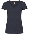 Fruit of the Loom SS047 Women's valueweight v-neck T — Deep Navy