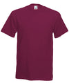 Fruit of the Loom SS048 Original T — Burgundy