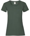 Fruit of the Loom SS050 Women's valueweight T — Bottle Green
