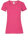 Fruit of the Loom SS050 Women's valueweight T — Fuchsia