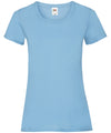 Fruit of the Loom SS050 Women's valueweight T — Sky Blue