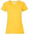 Fruit of the Loom SS050 Women's valueweight T — Sunflower