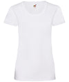 Fruit of the Loom SS050 Women's valueweight T — White