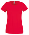 Fruit of the Loom SS060 Women's original T — Red