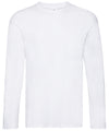 Fruit of the Loom SS069 Original long sleeve T — White