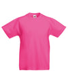 Fruit of the Loom SS088 Kids original T — Fuchsia