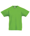 Fruit of the Loom SS088 Kids original T — Lime