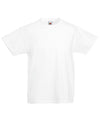 Fruit of the Loom SS088 Kids original T — White