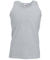 Fruit of the Loom SS100 Valueweight athletic vest — Heather Grey