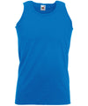 Fruit of the Loom SS100 Valueweight athletic vest — Royal Blue