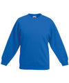 Fruit of the Loom SS201 Kids classic set-in sweatshirt — Royal Blue