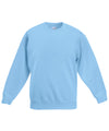 Fruit of the Loom SS201 Kids classic set-in sweatshirt — Sky Blue