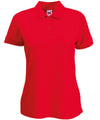 Fruit of the Loom SS212 Women's 65/35 polo — Red