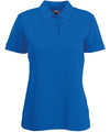 Fruit of the Loom SS212 Women's 65/35 polo — Royal Blue