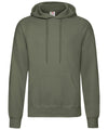 Fruit of the Loom SS224 Classic 80/20 hooded sweatshirt — Classic Olive