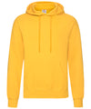 Fruit of the Loom SS224 Classic 80/20 hooded sweatshirt — Sunflower