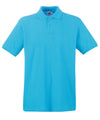 Fruit of the Loom SS255 Premium polo — Azure Blue