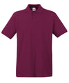 Fruit of the Loom SS255 Premium polo — Burgundy