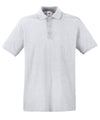 Fruit of the Loom SS255 Premium polo — Heather Grey