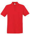 Fruit of the Loom SS255 Premium polo — Red