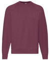 Fruit of the Loom SS270 Classic 80/20 raglan sweatshirt — Burgundy