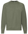 Fruit of the Loom SS270 Classic 80/20 raglan sweatshirt — Classic Olive