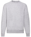 Fruit of the Loom SS270 Classic 80/20 raglan sweatshirt — Heather Grey
