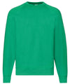 Fruit of the Loom SS270 Classic 80/20 raglan sweatshirt — Kelly Green