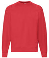 Fruit of the Loom SS270 Classic 80/20 raglan sweatshirt — Red