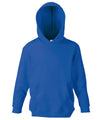 Fruit of the Loom SS273 Kids classic hooded sweatshirt — Royal Blue