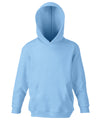 Fruit of the Loom SS273 Kids classic hooded sweatshirt — Sky Blue