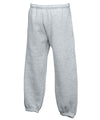 Fruit of the Loom SS323 Kids classic elasticated cuff jog pants — Heather Grey