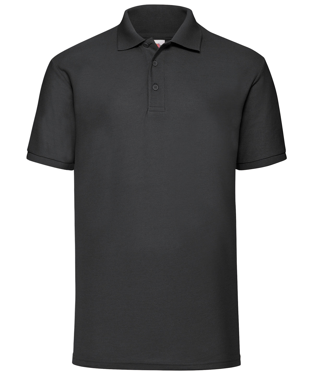 Fruit of the Loom SS402 65/35 Polo — Black