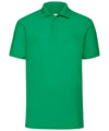 Fruit of the Loom SS402 65/35 Polo — Kelly Green
