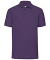 Fruit of the Loom SS402 65/35 Polo — Purple