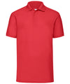 Fruit of the Loom SS402 65/35 Polo — Red